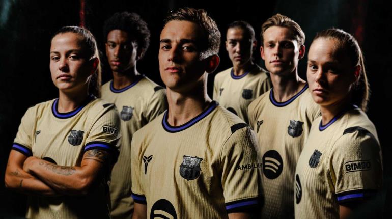 Barcelona presenta su segunda equipación en colaboración con Kobe Bryant
