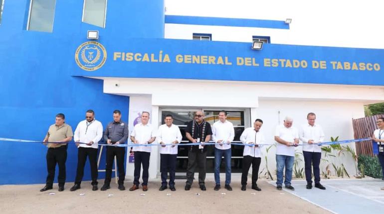 Inauguran nuevas instalaciones de la FGE en Ruiz Cortines