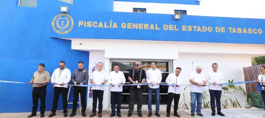Inauguran nuevas instalaciones de la FGE en Ruiz Cortines Inauguran nuevas instalaciones de la FGE en Ruiz Cortines