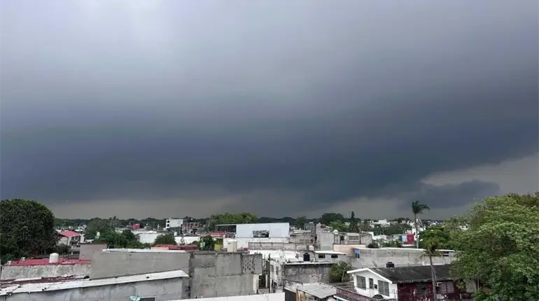 Se esperan lluvias ligeras este domingo en Tabasco