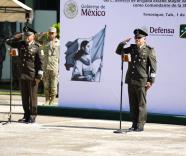 Asume nuevo comandante de la 38 Zona Militar en Tenosique