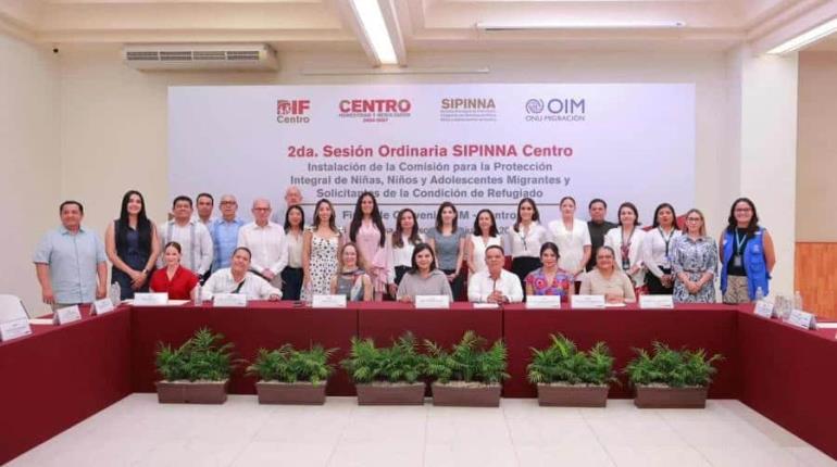 Instala Centro comisión para la protección de niñez migrante