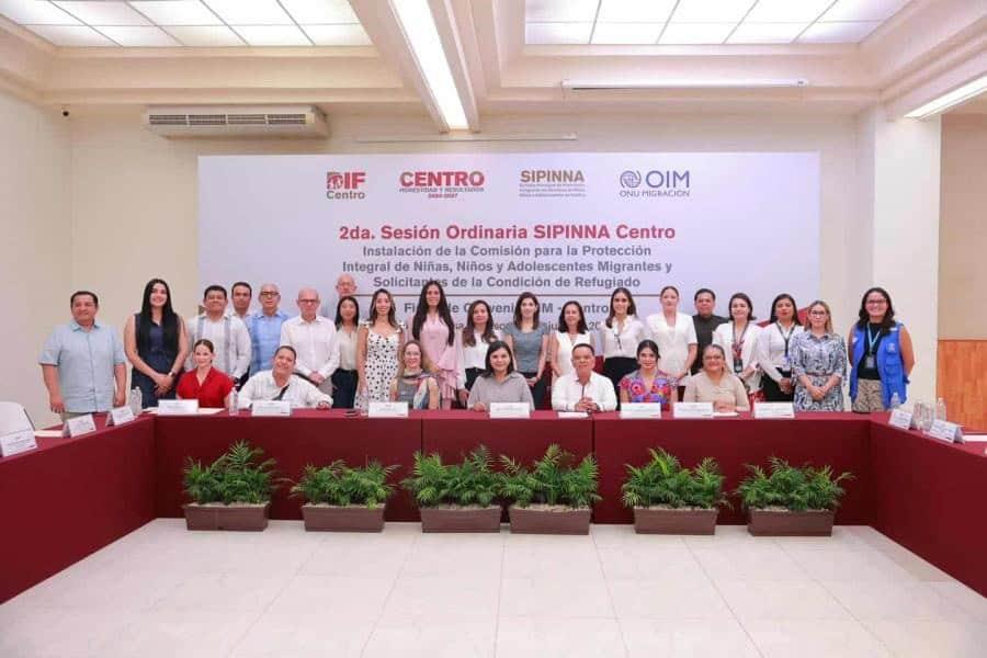 Instala Centro comisión para la protección de niñez migrante Instala Centro comisión para la protección de niñez migrante