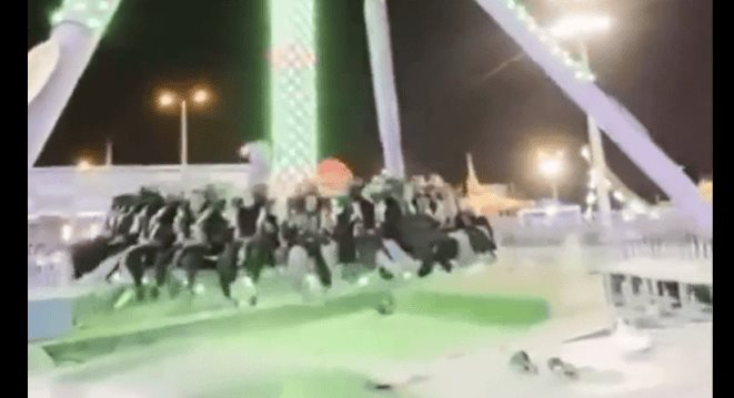 Juego mecánico en Arabia Saudita colapsa y deja varios heridos Juego mecánico en Arabia Saudita colapsa y deja varios heridos