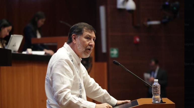 Acusa Noroña a la oposición de evitar el debate sobre caso Requena en el Senado