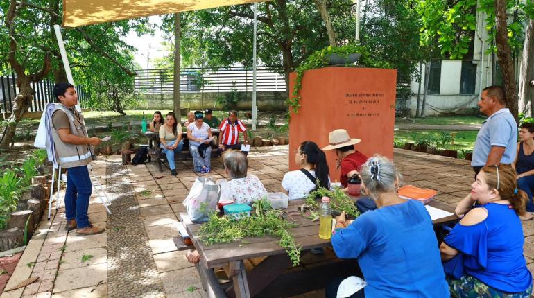Clausura Ayuntamiento de Centro cursos del Taller de Huertos Ciudadanos en Parque La Pólvora