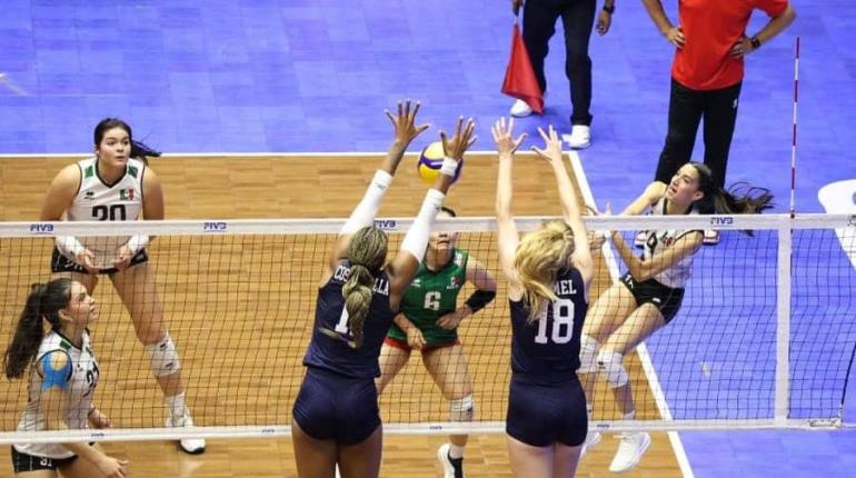 México cae ante EE. UU. en semifinales de la Copa Panamericana de Voleibol Femenil