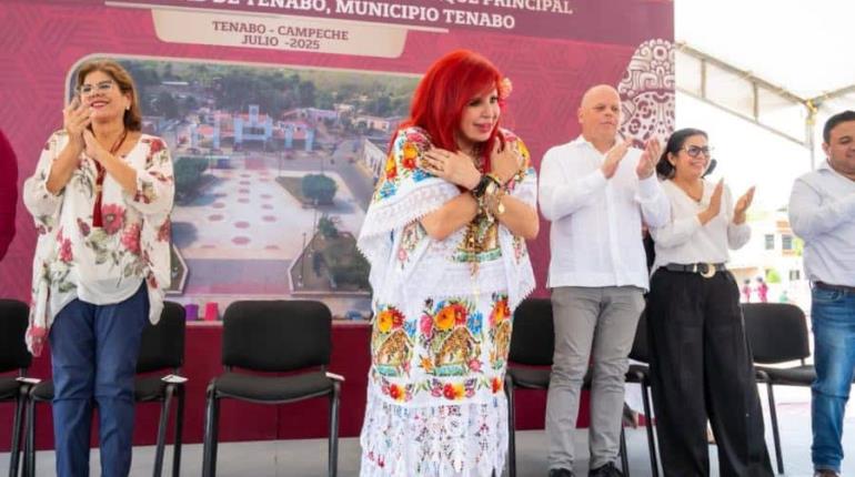 En su 4to informe, Layda Sansores critica a "seudoperiodistas" que confunden libertad de expresión con agredir