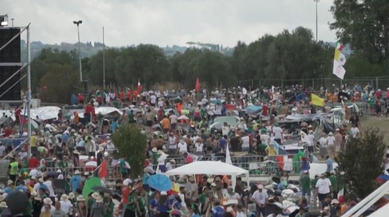 Jóvenes de todo el mundo se congregan en Roma para el Jubileo 2025