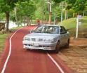Captan a Tsuru sobre la pista de tartán del Parque La Pólvora
