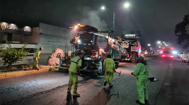 Reparan 18 mil huecos en red carretera federal libre de peaje del país con programa "Bachetón"