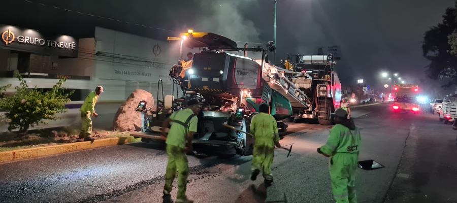 Reparan 18 mil huecos en red carretera federal libre de peaje del país con programa "Bachetón"