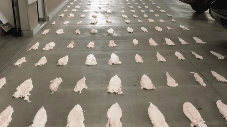 Vinculan a proceso a mujer por transportar 27 piezas de buche de totoaba en Q. Roo