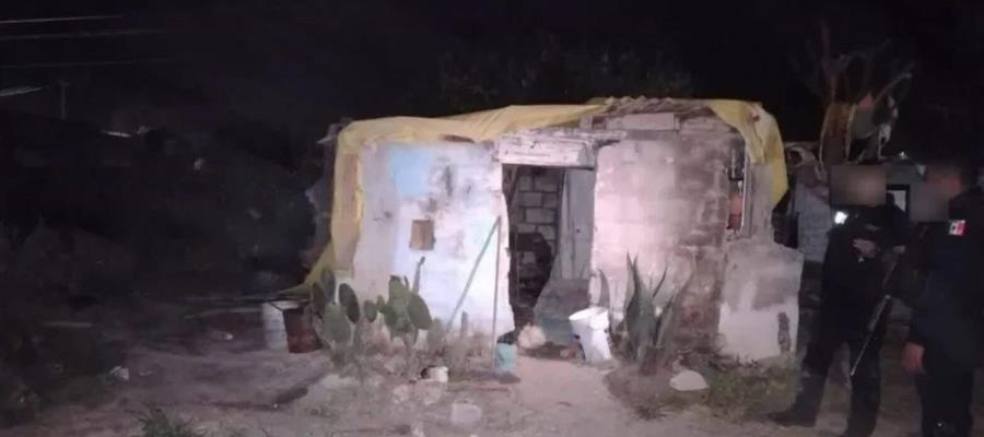 Descubren casa en obra negra con dos túneles para ocultar huachicol en Querétaro