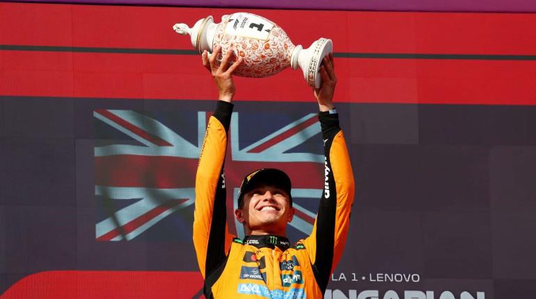 Norris conquista el Gran Premio de Hungría; McLaren repite el 1-2