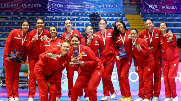 México gana bronce en la Copa Panamericana de Voleibol Sub-23