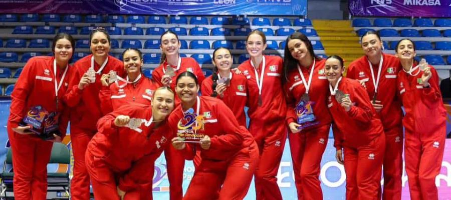 México gana bronce en la Copa Panamericana de Voleibol Sub-23