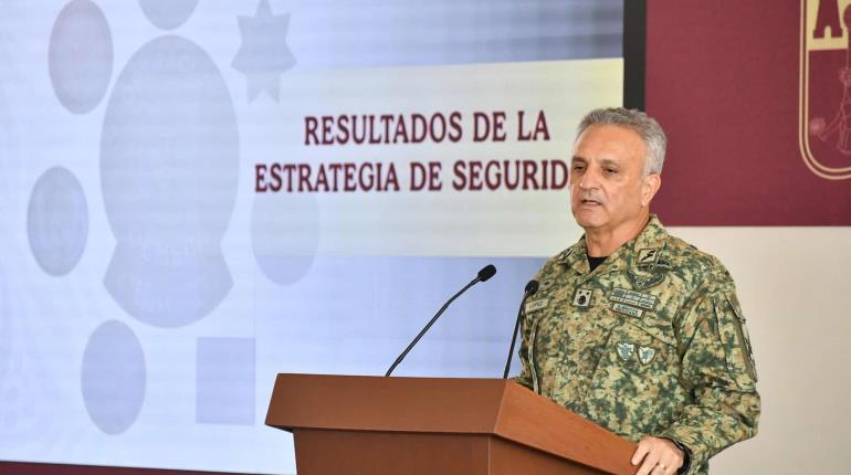 Julio, mes histórico en detenciones: Comandante de la 30 Zona Militar