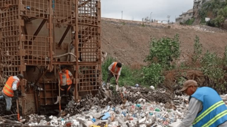 Retira Conagua 35 mil toneladas de basura del drenaje de Valle de México en lo que va del año