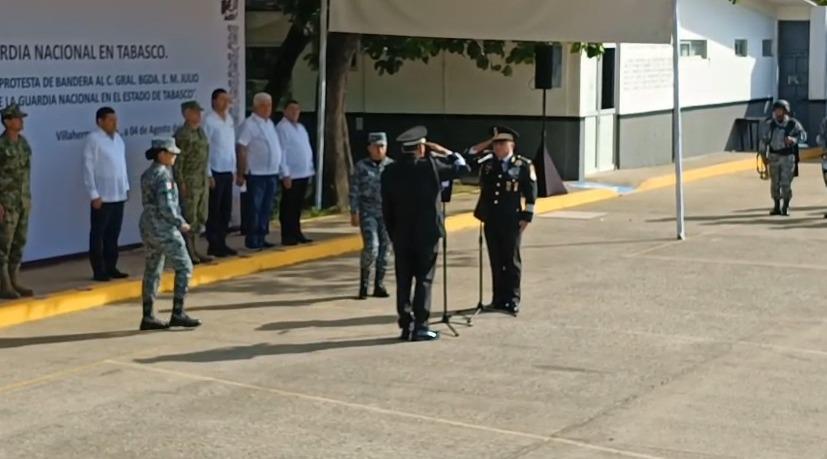 Asume Julio Moreno Mijangos la coordinación de la Guardia Nacional en Tabasco Asume Julio Moreno Mijangos la coordinación de la Guardia Nacional en Tabasco