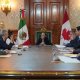 "Fortalecemos la relación entre nuestros países": Sheinbaum recibe a ministros canadienses en Palacio Nacional