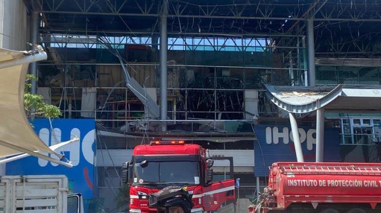 FGE abre carpeta de investigación por explosión en Altabrisa