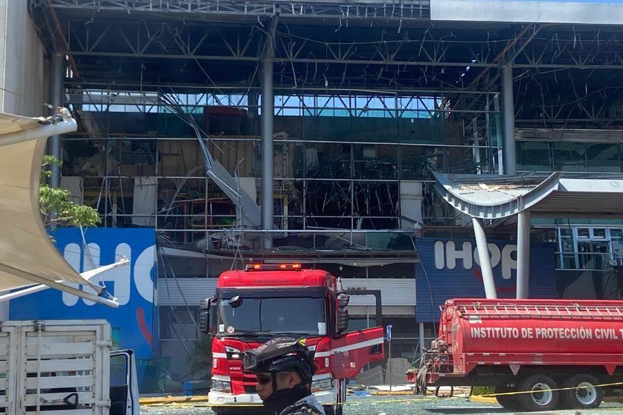 FGE abre carpeta de investigación por explosión en Altabrisa