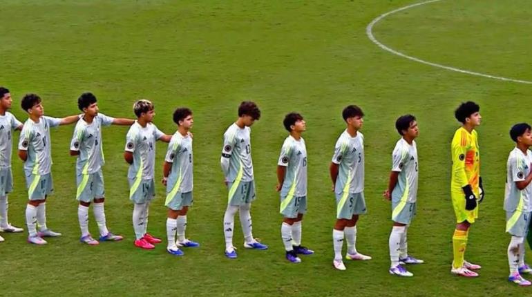 México sub-15 vence 4-0 a El Salvador en el Campeonato de la Concacaf