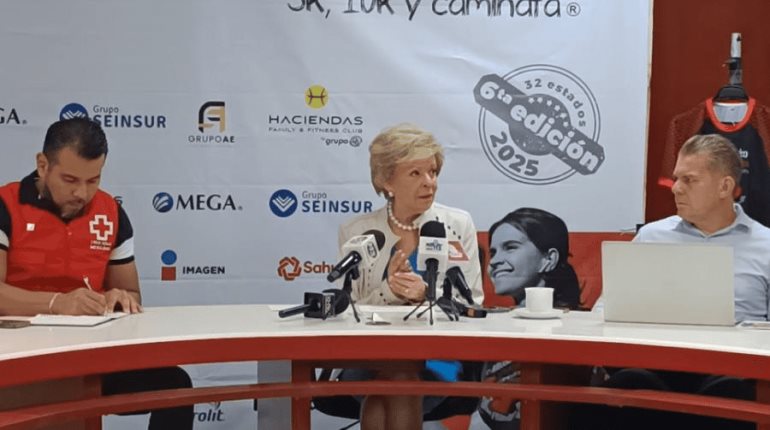 Invita Cruz Roja Mexicana a su sexta carrera atlética Todo México Salvando Vidas"