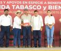 Entrega gobierno 917 medios de pago para ´Sembrando Vida´ estatal en Balancán y Tenosique