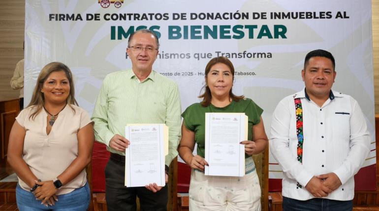 Traspasan hospital general de Huimanguillo al IMSS-Bienestar