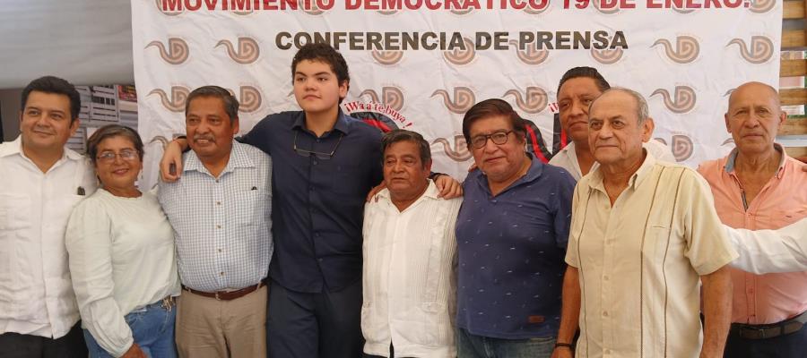 Renuncia Carlos Vázquez al Movimiento Democrático 19 de Enero
