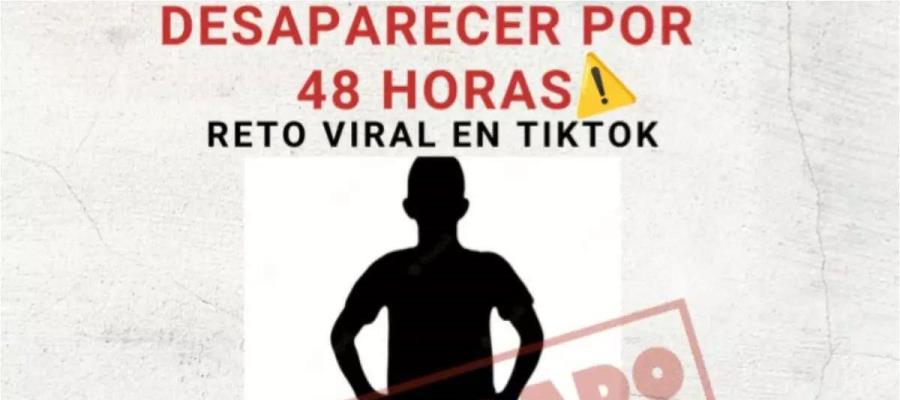 Adolescentes retoman reto de desaparecer 48 horas; autoridades alertan a padres