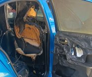 Incendian y balean vehículo en Gaviotas Norte