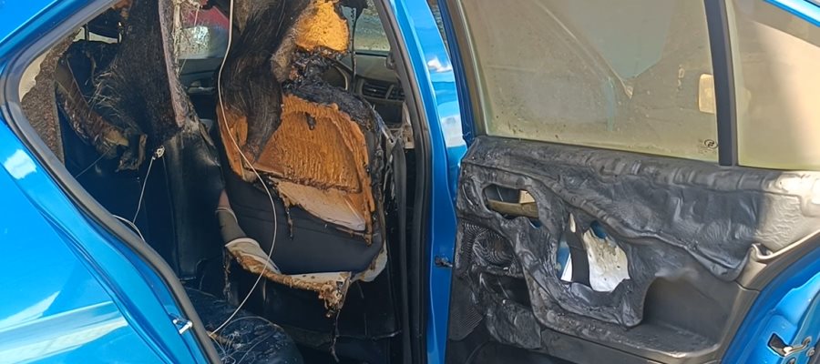 Incendian y balean vehículo en Gaviotas Norte Incendian y balean vehículo en Gaviotas Norte