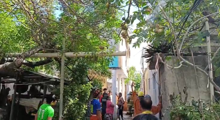 Cortocircuito provoca incendio en vivienda de Acachapan y Colmena 1ra Cortocircuito provoca incendio en vivienda de Acachapan y Colmena 1ra