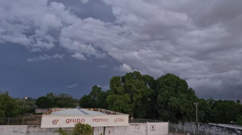 Prevé Conagua lluvias para este miércoles en Tabasco