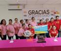 Mucam costeará terapias descongestivas para sobrevivientes de cáncer de mama en Tabasco