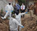 Localizan 32 cuerpos en fosa clandestina dentro de finca en Guanajuato
