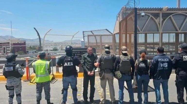 Detienen a presunto integrante del Cártel de Sinaloa en El Paso, Texas