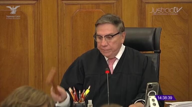 Se le quiebra la voz al ministro Laynez Potisek en última sesión de la Segunda Sala de la Corte