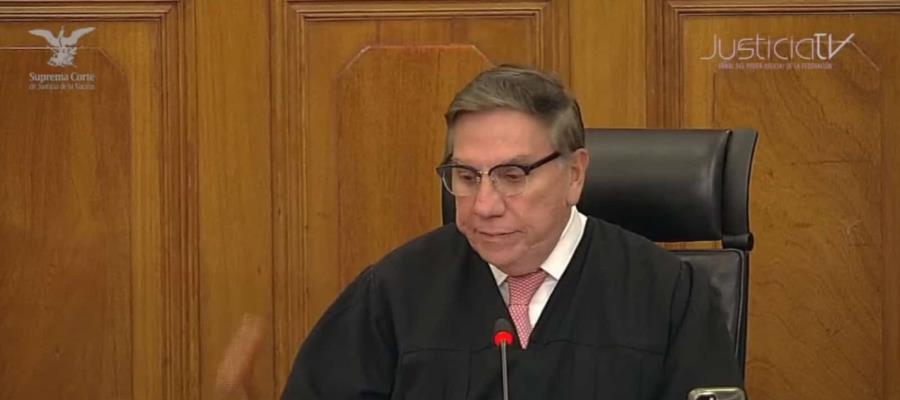 Se le quiebra la voz al ministro Laynez Potisek en última sesión de la Segunda Sala de la Corte Se le quiebra la voz al ministro Laynez Potisek en última sesión de la Segunda Sala de la Corte