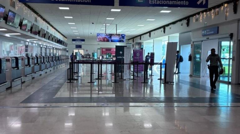 Disminución de 7.9% en el tráfico de pasajeros en julio, reporta el aeropuerto de Villahermosa