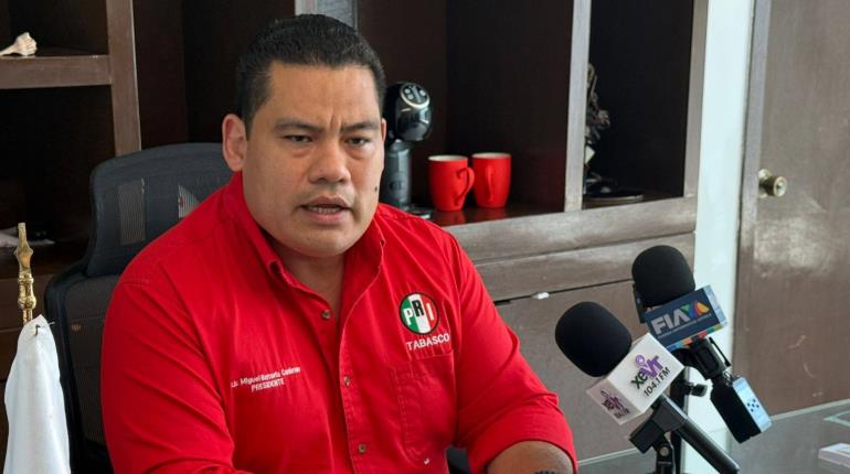 Va a salir libre de cualquier acusación: PRI Tabasco respalda a Alito