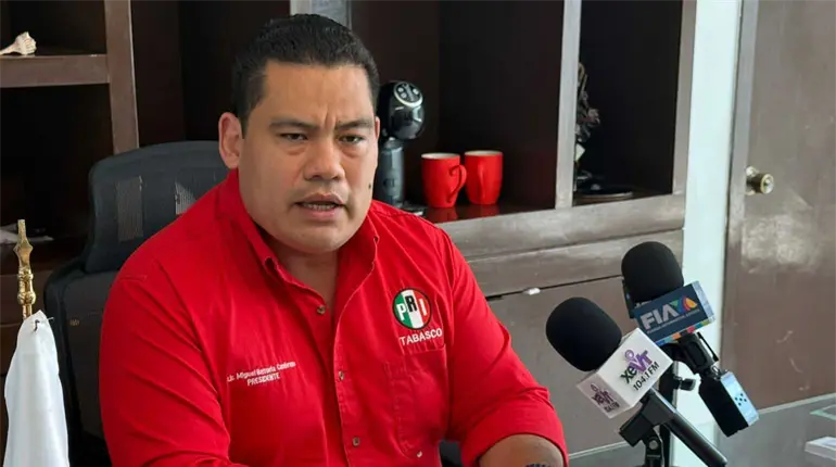 Va a salir libre de cualquier acusación: PRI Tabasco respalda a Alito