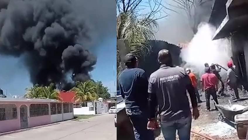 Fallece empresario en Zapata tras incendio en su vivienda Fallece empresario en Zapata tras incendio en su vivienda