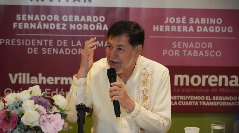 Critica Noroña a Madrazo y Andrade por creerse "demócratas"