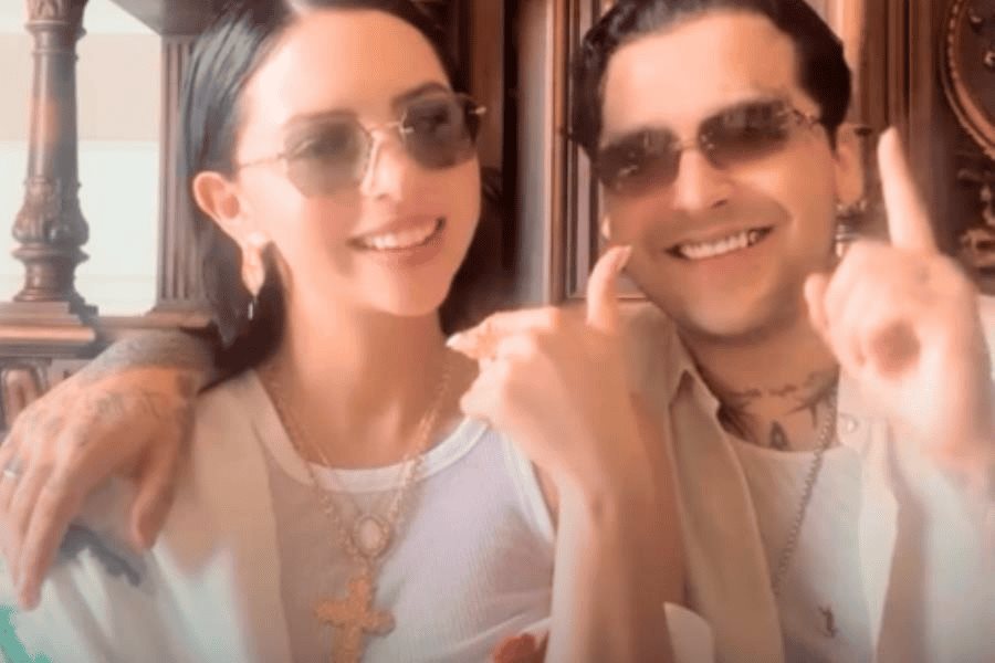 Critican a Nodal y Ángela Aguilar tras publicar trend de confesiones en TikTok Critican a Nodal y Ángela Aguilar tras publicar trend de confesiones en TikTok