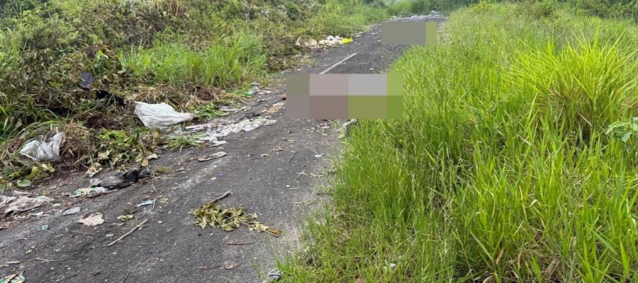 Localizan decapitado en la autopista Coatzacoalcos-Villahermosa