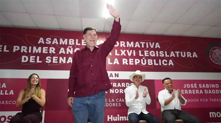 May está haciendo un esfuerzo por mejorar la seguridad en Tabasco: Noroña